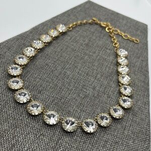 J. Crew Faceted Crystal Necklace